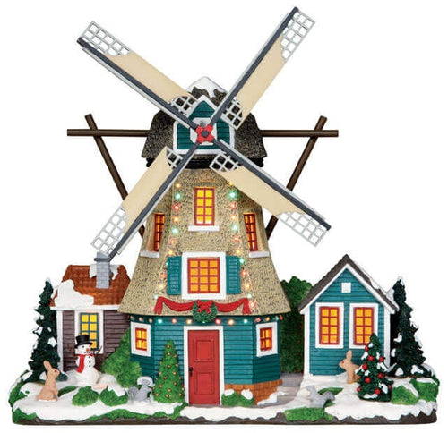 Decorazione Mulino a vento per Villaggio di Natale e presepe, in Resina da h 10,2 cm Casa e cucina/Decorazioni per interni/Addobbi e decorazioni per ricorrenze/Decorazioni natalizie/Oggettistica MagiediNatale.it - Altamura, Commerciovirtuoso.it