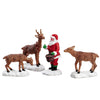 Decorazione Babbo Natale nutre renne set di 4 per Villaggio di Natale e presepe, in Resina da h 7 cm Casa e cucina/Decorazioni per interni/Addobbi e decorazioni per ricorrenze/Decorazioni natalizie/Oggettistica MagiediNatale.it - Altamura, Commerciovirtuoso.it