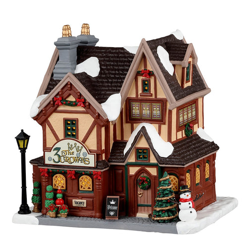 Decorazione The 3 Crowns Inn per Villaggio di Natale e presepe, in Porcellana da h 14,5 cm Casa e cucina/Decorazioni per interni/Addobbi e decorazioni per ricorrenze/Decorazioni natalizie/Oggettistica MagiediNatale.it - Altamura, Commerciovirtuoso.it