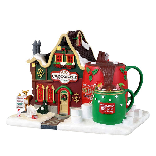 Decorazione Spa di cioccolata calda per Villaggio di Natale e presepe, in Resina da h 17 cm Casa e cucina/Decorazioni per interni/Addobbi e decorazioni per ricorrenze/Decorazioni natalizie/Oggettistica MagiediNatale.it - Altamura, Commerciovirtuoso.it
