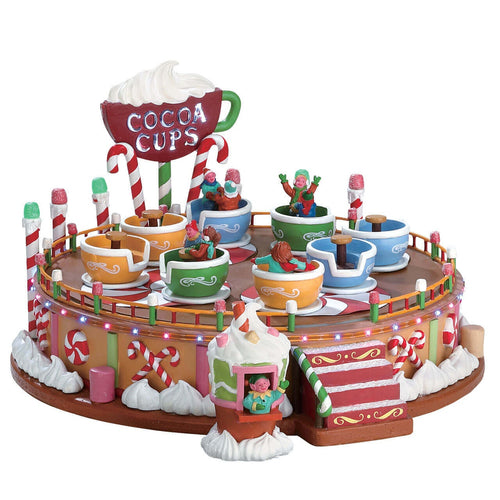 Decorazione Tazze di cacao set di 2 per Villaggio di Natale e presepe, in Plastica da h 29,2 cm Casa e cucina/Decorazioni per interni/Addobbi e decorazioni per ricorrenze/Decorazioni natalizie/Oggettistica MagiediNatale.it - Altamura, Commerciovirtuoso.it