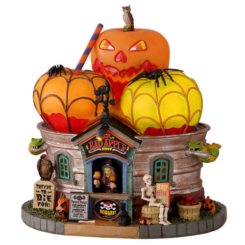Decorazione Il cattivo negozio di mele per Villaggio di Natale e presepe, in Resina da h 13,7 cm Casa e cucina/Decorazioni per interni/Addobbi e decorazioni per ricorrenze/Decorazioni natalizie/Oggettistica MagiediNatale.it - Altamura, Commerciovirtuoso.it