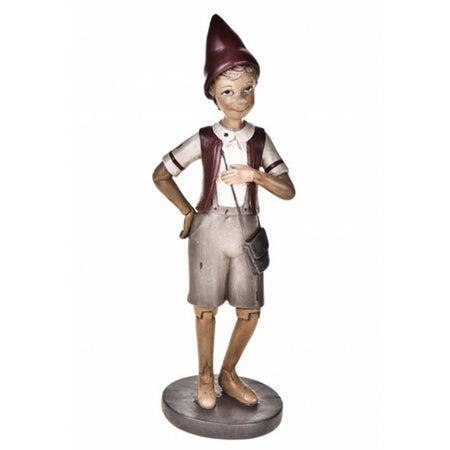 Statuetta "Pinocchio" con colori natalizi in poli-resina h 30 cm Storia Dino Bianchi 2021 Casa e cucina/Decorazioni per interni/Addobbi e decorazioni per ricorrenze/Decorazioni natalizie/Schiaccianoci MagiediNatale.it - Altamura, Commerciovirtuoso.it