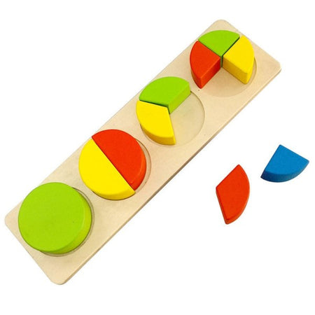 Puzzle Gioco 3d In Legno Educativo Bambini Forme Geometriche Montessori
