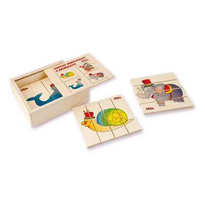 Puzzle Semplificato - Animaletti (4 Tavole) in Legno Gioco per Bambini Giochi e giocattoli/Puzzle/Puzzle di legno Dida - Ragusa, Commerciovirtuoso.it