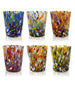 6 Bicchieri TUMBLER In Vetro di Murano Venezia Colorato Bicchiere da Acqua Design Moderno Stile CLASSIC Prodotto a Mano in Italia Casa e cucina/Stoviglie/Bicchieri e cristalli/Tumbler Mazzega Art & Design - Murano, Commerciovirtuoso.it