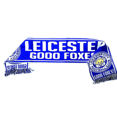 Sciarpa Leicester Go Foxies Jacquard per Tifosi Stadio Sport e tempo libero/Fan Shop/Calcio/Abbigliamento/Sciarpe e scialli Il Distintivo - Pesaro, Commerciovirtuoso.it