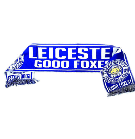 Sciarpa Leicester Go Foxies Jacquard per Tifosi Stadio Sport e tempo libero/Fan Shop/Calcio/Abbigliamento/Sciarpe e scialli Il Distintivo - Pesaro, Commerciovirtuoso.it