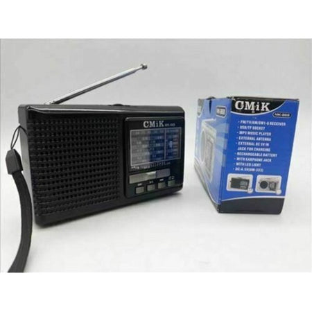 Radio Cmik Mk-978 Fm Altoparlante Portatile Audio Scan Automatico 87-108mhz