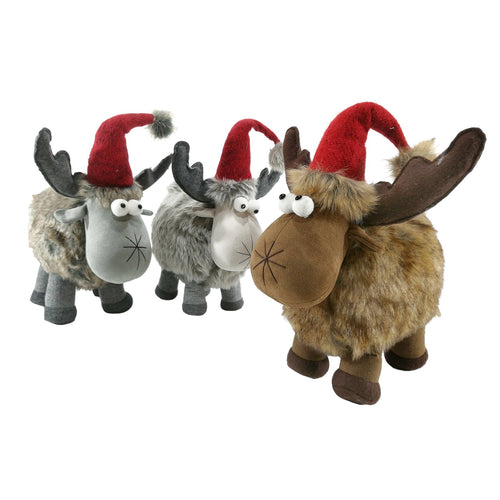 Pupazzo natalizio Renna con Pelliccia decorazione per interno h42,5 cm Casa e cucina/Decorazioni per interni/Addobbi e decorazioni per ricorrenze/Decorazioni natalizie/Schiaccianoci MagiediNatale.it - Altamura, Commerciovirtuoso.it