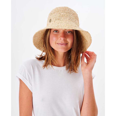 Cappello Donna Rip Curl Bucket in Paglia Moda/Donna/Accessori/Cappelli e cappellini/Cappelli Panama Snotshop - Roma, Commerciovirtuoso.it