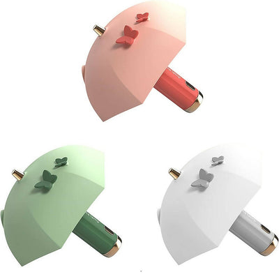 Lampada magnetica a forma di ombrello ricaricabile con 3 modalità di luce lampada colorata mini ombrello