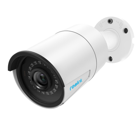 Telecamera Sorveglianza Da Esterno Super HD 5 Megapixel Po E Reolink Rlc-410 Bianca Visione Notturna Infrarossi RLC-410 HD con Allarme Integrato Tecnologia PoE Fai da te/Sicurezza e protezione/Sistemi di sicurezza domestica/Kit video per la sicurezza domestica/Videocamere di sorveglianza/Dom camera Look at Home il negozio Smart - Como, Commerciovirtuoso.it