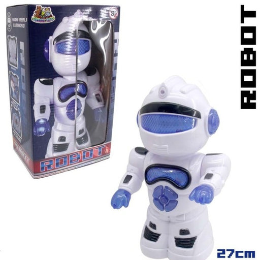 Robot 27cm Con Luci Suoni E Movimento Gioco Giocattolo Per Bambini Anni 90  Retr? 