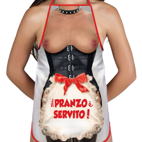Grembiule divertente idea regalo addio al Nubilato Il Pranzo È Servito Addio Al Nubilato Scherzo Salute e cura della persona/Erotismo e contraccezione/Sex toys/Gadget per addio al nubilato e al celibato Kondorama - Martinsicuro, Commerciovirtuoso.it