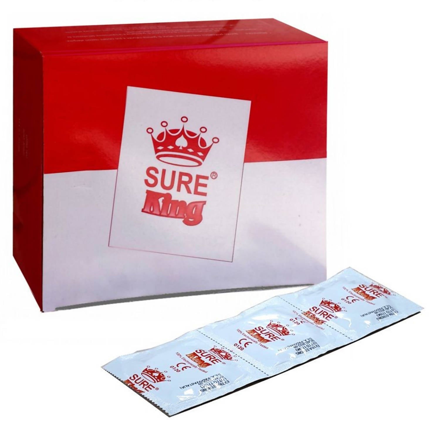 Preservativi Sure King Extra Strong 0.1mm spessore Confezione da 144 Profilattici  Resistenti Sure King - commercioVirtuoso.it