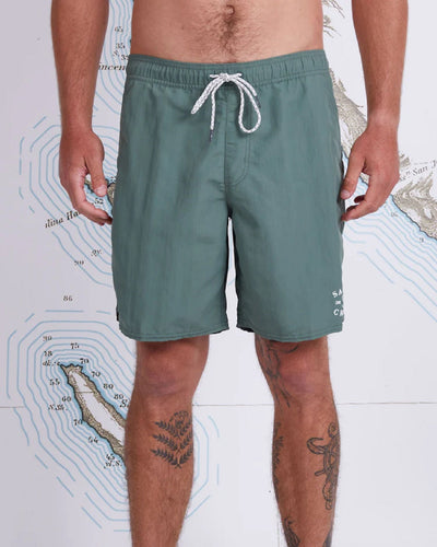 Costume Uomo Salty Crew Quiver Elastic Boardshort Pantaloncino Verde Con Vita Elastica Moda/Uomo/Abbigliamento/Mare e piscina/Pantaloncini e calzoncini Snotshop - Roma, Commerciovirtuoso.it