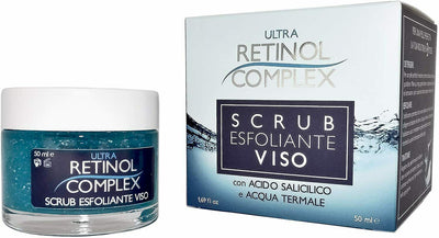 Ultra Retinol Complex scrub esfoliante viso con acido salicilico e acqua termale