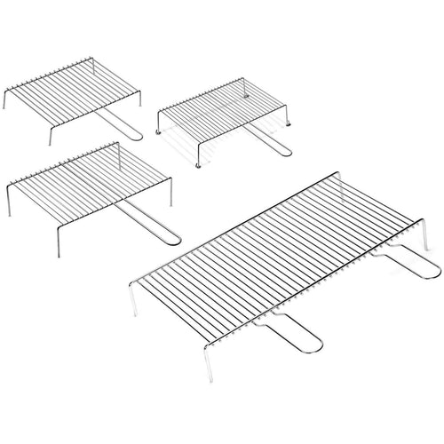 Graticola per barbecue, griglia in acciaio a barre con piedini alta qualità Made in Italy Giardino e giardinaggio/Barbecue e picnic/Accessori per barbecue e affumicatori/Griglie per arrostire La Zappa - Altamura, Commerciovirtuoso.it