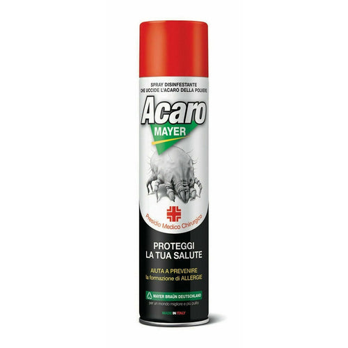 Insetticida areosol Mayer Acaro acaricida da interno per casa e ufficio 400 ml Giardino e giardinaggio/Giardinaggio/Prodotti fitosanitari e pesticidi/Insetticidi/Insetticidi per ambienti/Vari insetti La Zappa - Altamura, Commerciovirtuoso.it