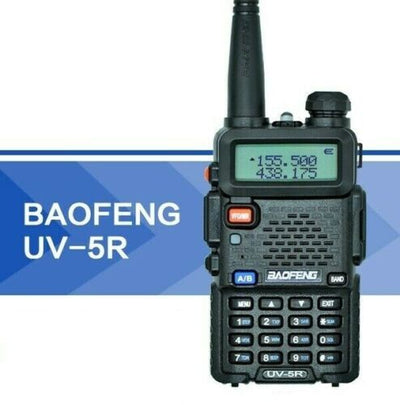 BaoFeng UV-5R VHF/UHF Dual Band PMR Radio RICETRASMITTENTE FM Walkie Talkie