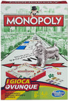 Monopoly HASBRO da viaggio versione Travel Gioco da tavolo Monopoli da portare in giro Gioca ovunque Giochi da tavolo Cartoleria Soluzione - Milazzo, Commerciovirtuoso.it