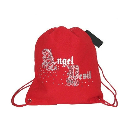 Sakky Bag Sacco Scuola Sport Palestra Tempo Libero Sacca Angeldevil Rosso