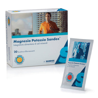 Sandoz Spa Magnesio Potassio 20Bust Salute e cura della persona/Vitamine minerali e integratori/Singole vitamine/Multivitamine FarmaFabs - Ercolano, Commerciovirtuoso.it