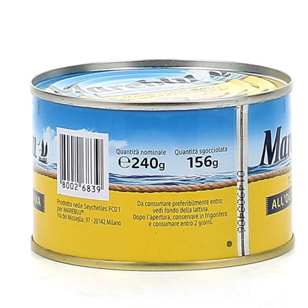 3x Tonno Mare Blu in Olio Di Oliva 240gr. Tonno Pinne Gialle Lavorato Sul Luogo Di Pesca 3Pz. x 240gr. Alimentari e cura della casa/Cibi in scatola e conserve/Pesce e frutti di mare/Pesce/Tonno T-Mart - Fabriano, Commerciovirtuoso.it