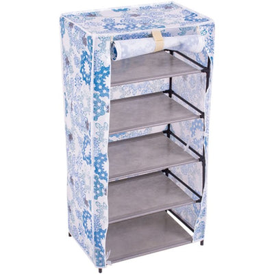 Scarpiera Salvaspazio Porta Scarpe Tessuto Tnt 44 X 30 X 89 Cm Azzurro Casa e cucina/Organizzazione interni/Organizzazione guardaroba/Accessori da armadio/Scaffali portascarpe Trade Shop italia - Napoli, Commerciovirtuoso.it