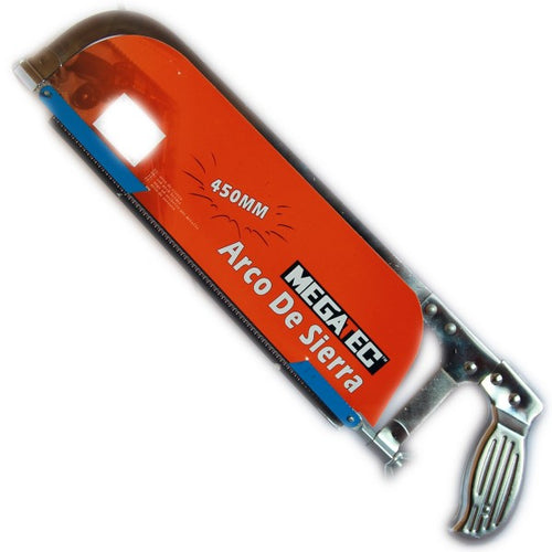 Seghetto Sega Ad Arco Archetto Taglia Metallo Ferro In Metallo 450 Mm Multiuso