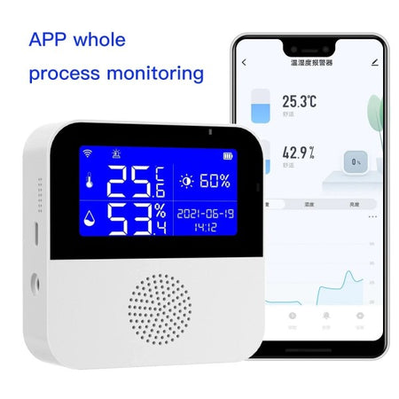 Sensore Di Temperatura Umidit? Digitale Per Interno Esterno Q-wd01 Smart Wifi Usb