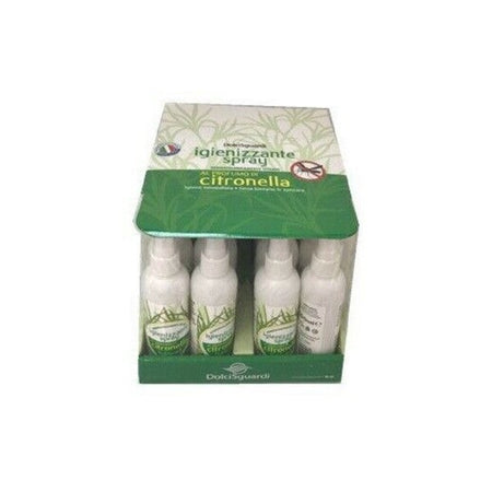 Set 12 Flaconcini Igienizzante Spray Al Profumo Di Citronella Antizanzare 005328