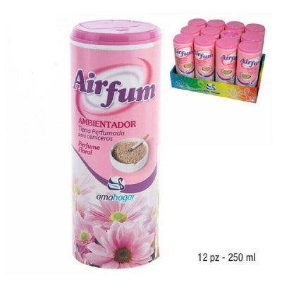 Set 12 Pezzi Deodorante Sabbia Profumata Per Posacenere Fragranza Floreale