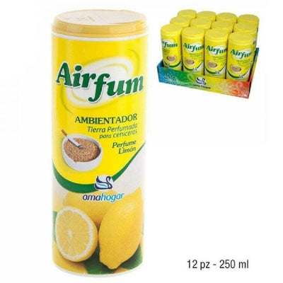 Set 12 Pezzi Deodorante Sabbia Profumata Per Posacenere Fragranza Limone