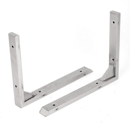 Set 2 Pezzi Reggimensola Supporto Staffa Reggi Mensola In Acciaio Misura 8" Fai da te/Ferramenta/Staffe e supporti per mensole Trade Shop italia - Napoli, Commerciovirtuoso.it