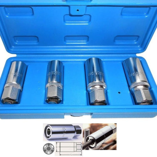 Set 4 Pz Estrattori Prigionieri A Rullo Vite Estrattore 1/2 6 8 10 12mm