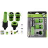 Set 4 Pz Ugelli Tubo Lancia Raccordi Da 1/2 Connettore Irrigare Giardino 90015