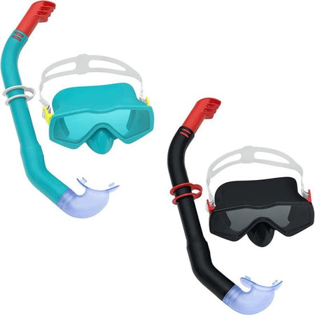 Set Immersione Maschera Boccaglio Snorkeling Aqua Prime Colori Assortiti 24071