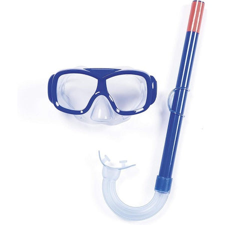 Set Maschera Per Snorkeling Con Boccaglio Bambini 7-14anni Colori Assortiti 24035
