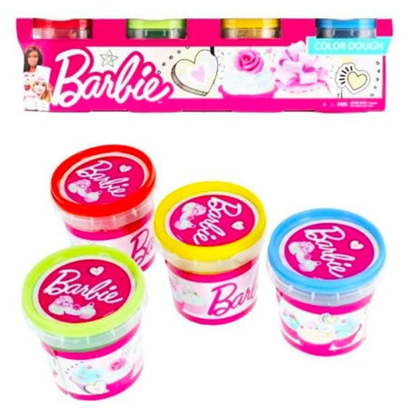 Set Plastilina Di Barbie Pasta Modellabile Colorata Giochi Per Bambini Et? 3+