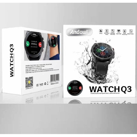 Smartwatch Orologio Intelligente Multifunzionale Q3 Watch Frequenza Cardiaca Elettronica/Cellulari e accessori/Smartwatch Trade Shop italia - Napoli, Commerciovirtuoso.it