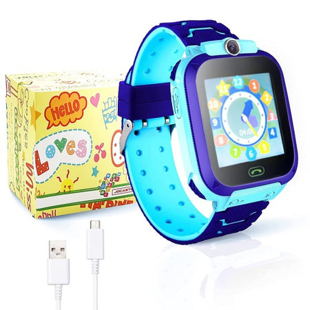 Smartwatch Per Bambini Orologio Digitale Touch Supporto Sim Giochi Idea Regalo