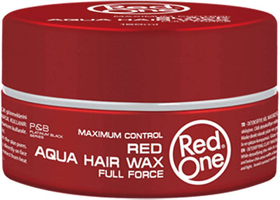 Red One Aqua Hair Wax Cera per Capelli Pettinante Rimodellante Castor Oil 150 Ml per Lo Styling Dei Capelli Bellezza/Cura dei capelli/Prodotti per styling capelli/Paste argille e cere Agbon - Martinsicuro, Commerciovirtuoso.it