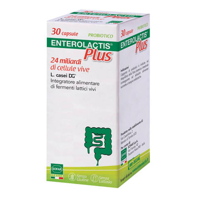 Sofar Spa Enterolactis Plus 30Cps Salute e cura della persona/Vitamine minerali e integratori/Singole vitamine/Multivitamine FarmaFabs - Ercolano, Commerciovirtuoso.it