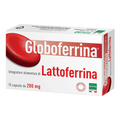 Sofar Spa Globoferrina 15Cps Salute e cura della persona/Vitamine minerali e integratori/Singole vitamine/Multivitamine FarmaFabs - Ercolano, Commerciovirtuoso.it
