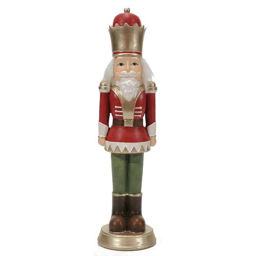 Statuetta decorativa Soldatino con barba rosso e verde per Natale h31 cm Casa e cucina/Decorazioni per interni/Addobbi e decorazioni per ricorrenze/Decorazioni natalizie/Schiaccianoci MagiediNatale.it - Altamura, Commerciovirtuoso.it
