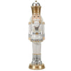Statuetta decorativa Soldatino Elegante decorazione bianco e oro per Natale h31 cm Casa e cucina/Decorazioni per interni/Addobbi e decorazioni per ricorrenze/Decorazioni natalizie/Schiaccianoci MagiediNatale.it - Altamura, Commerciovirtuoso.it