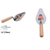 Spatola Forma Pesca Cazzuola Acciaio 150 Mm 6 Manico In Legno Ferramenta 90476