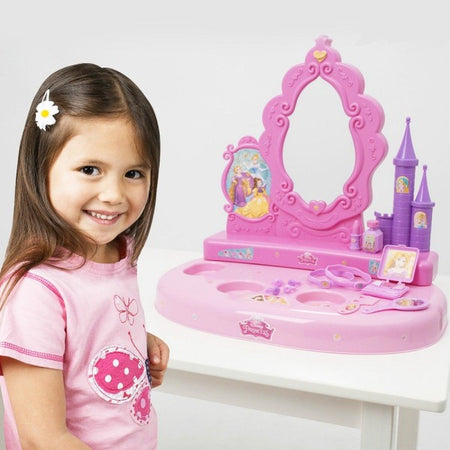 Specchiera Da Tavolo Principesse Disney Altezza 42 Cm Con Accessori Bambine